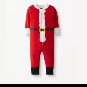 NWT Hanna Andersson Boys Santa Sleeper NB Organic